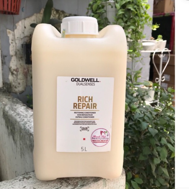 Dầu xả phục hồi tóc hư tổn Goldwell Rich Repair Dualsense 5000ml