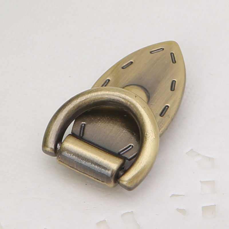 Móc Khóa Kim Loại Hình Chữ D Cho Túi Xách