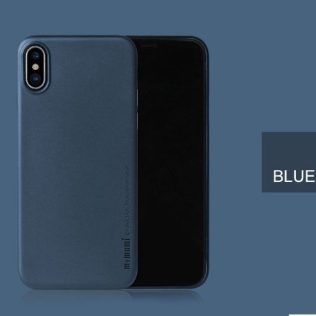 Ốp nhám lụa cho IPhone XS Max Chính hãng Memuni siêu mỏng 0.3mm