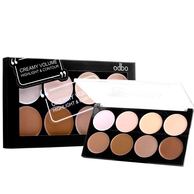 Phấn Tạo Khối Và Highlight Odbo Pro Palette OD138