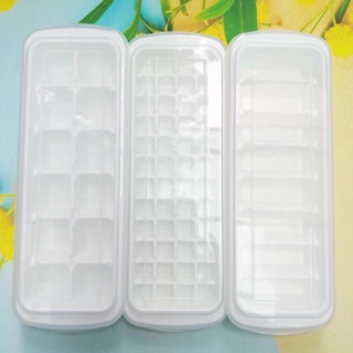 Khay trữ ăn dặm Ice Tray Inomata Nhật Bản có nắp cứng