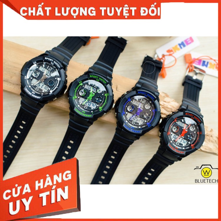 HÀNG CAO CẤP -   ĐỒNG HỒ CẶP SKMEI 0931/1060 ĐIỆN TỬ THỂ THAO CHÍNH HÃNG  - Hàng