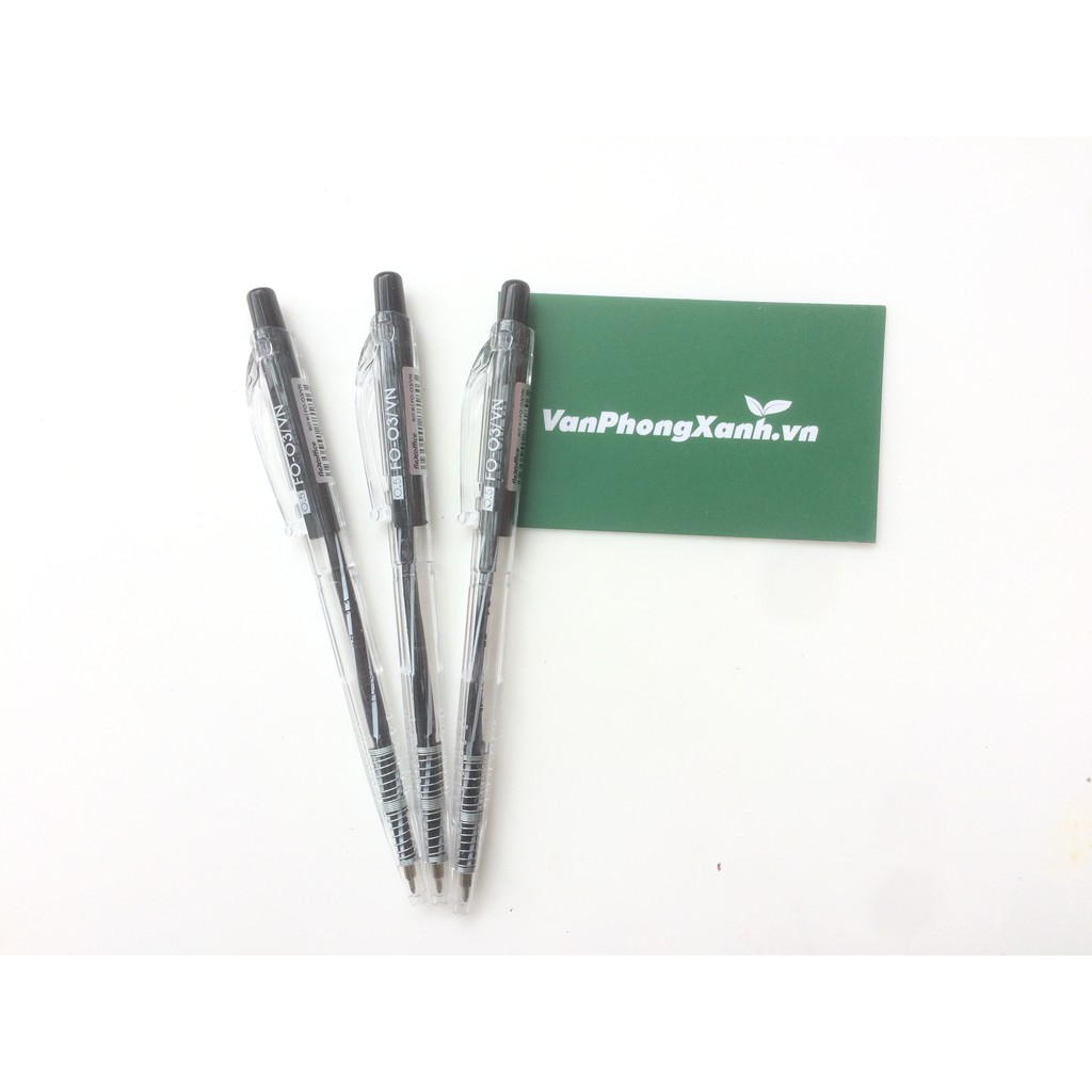 Bút Bi Flexoffice FO - 03 0.5mm - Đỏ/Xanh/Đen