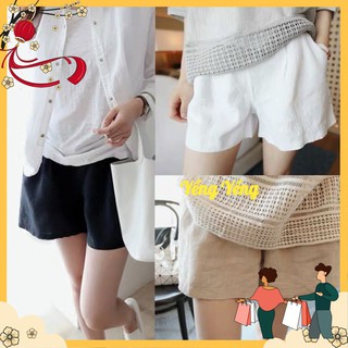 QNU65 - SET 3 QUẦN NGỐ ĐŨI NỮ TRẮNG ĐEN BE