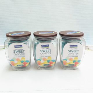 [GLASSLOCK] Bộ 3 lọ gia vị thủy tinh IG801 500ml - Made in Korea