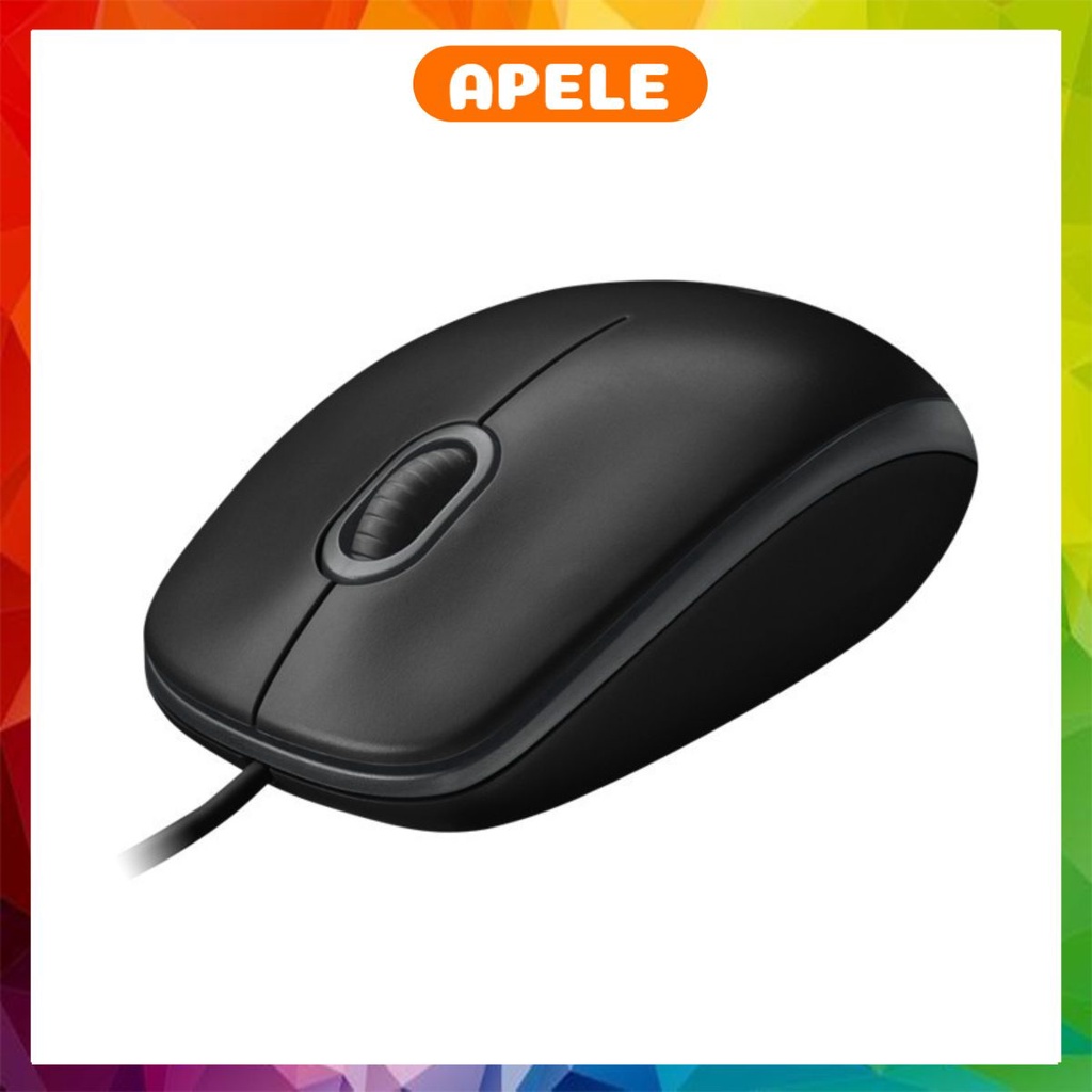 Chuột quang có dây Logitech B100 chính hãng bảo hành 3 năm APELE