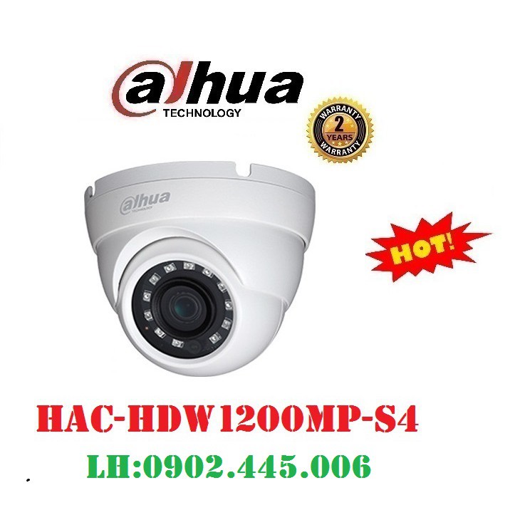 CAMERA DH-HAC-HDW1200MP-S4  2MP