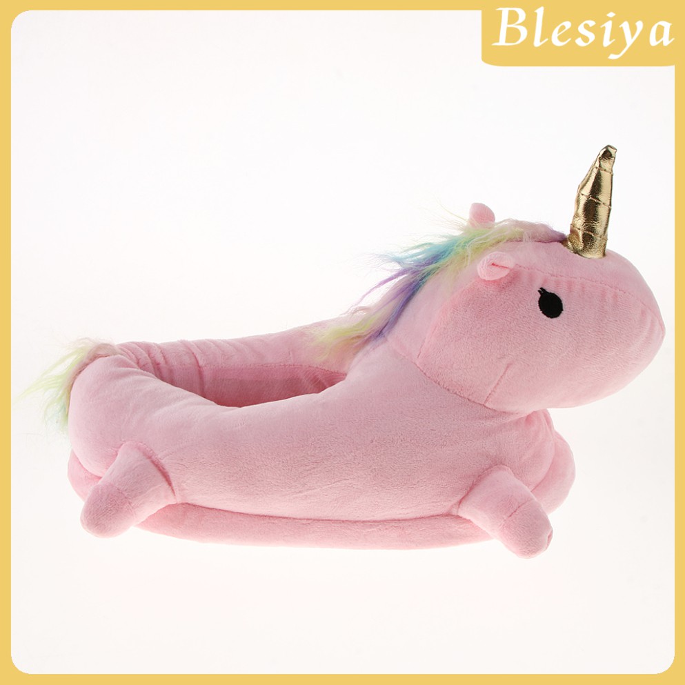 (Hàng Mới Về) Dép Bông Đi Trong Nhà Hình Kì Lân Đáng Yêu