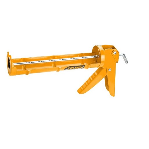 Súng bắn keo silicone inox 225mm tolsen 43042/ 43043 industrial 3-in-1 heavy duty caulking gun