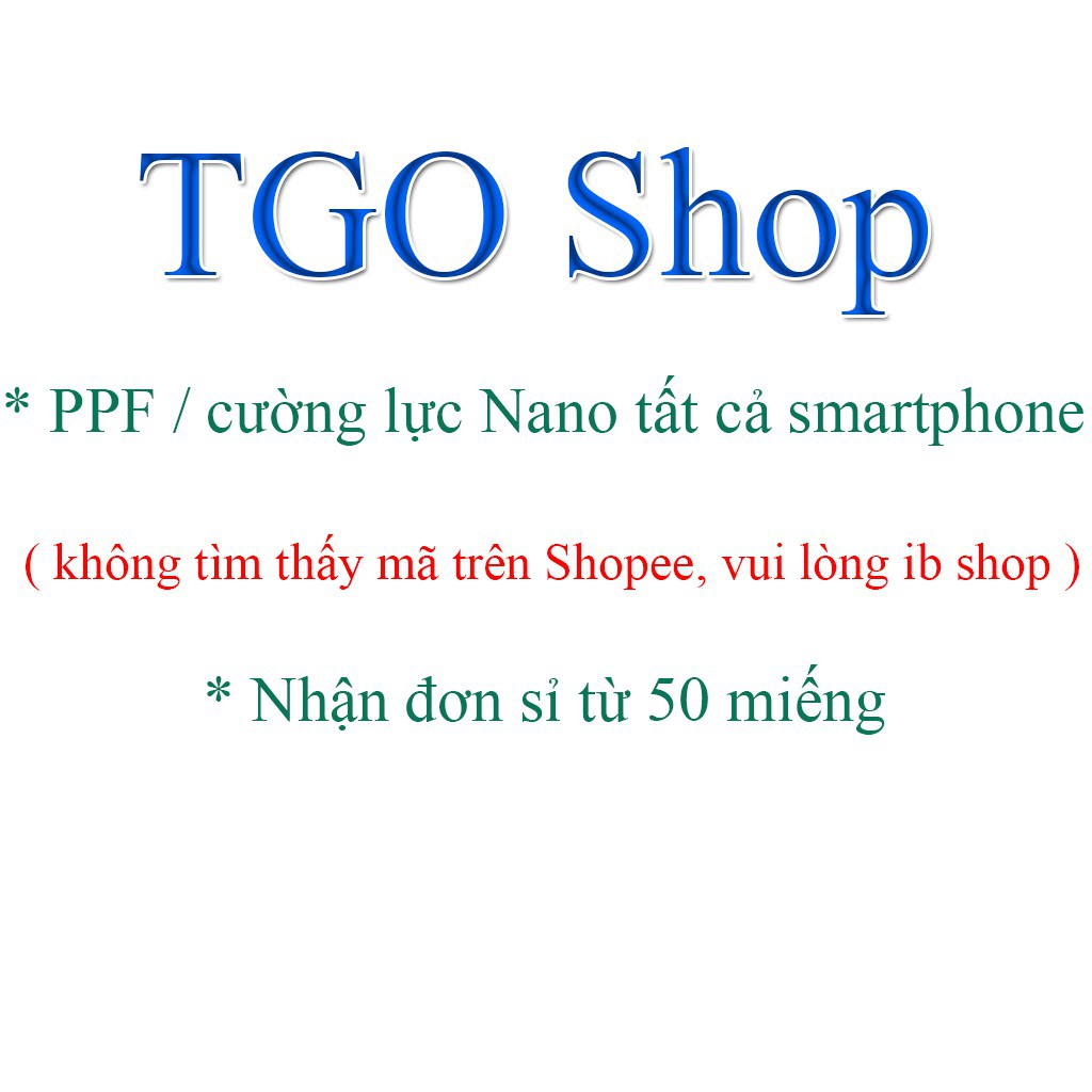 Miếng dán PPF Xiaomi Mi 11 / Xiaomi Mi 11 Lite cao cấp màn hình, mặt lưng