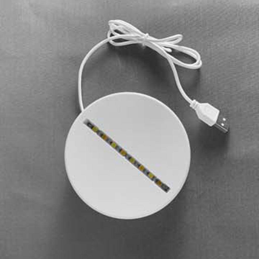 GOGOUP Note Bảng Ghi Chú Có Đèn Ngủ USB Trong Suốt Kèm Bút