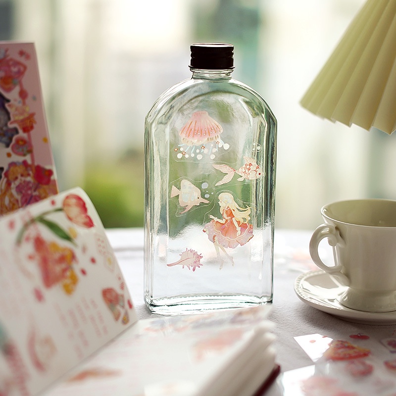 Bộ 100 Sticker Hình Cô Gái Truyện Tranh