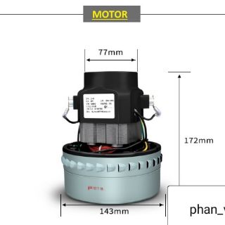 Motor hút bụi công nghiệp 1500w
