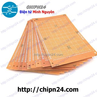 Testboard 1 mặt thường 9x15cm (Board đồng đục lỗ PCB, Testboard cắm hàn)