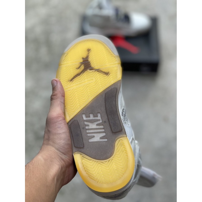 Giày bóng rổ jd5 off white nam nữ hình ảnh thật đầy đủ hộp phụ kiện