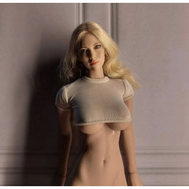 Mô hình body female tỷ lệ 1/6 khung xương kim loại da cao su cô gái.