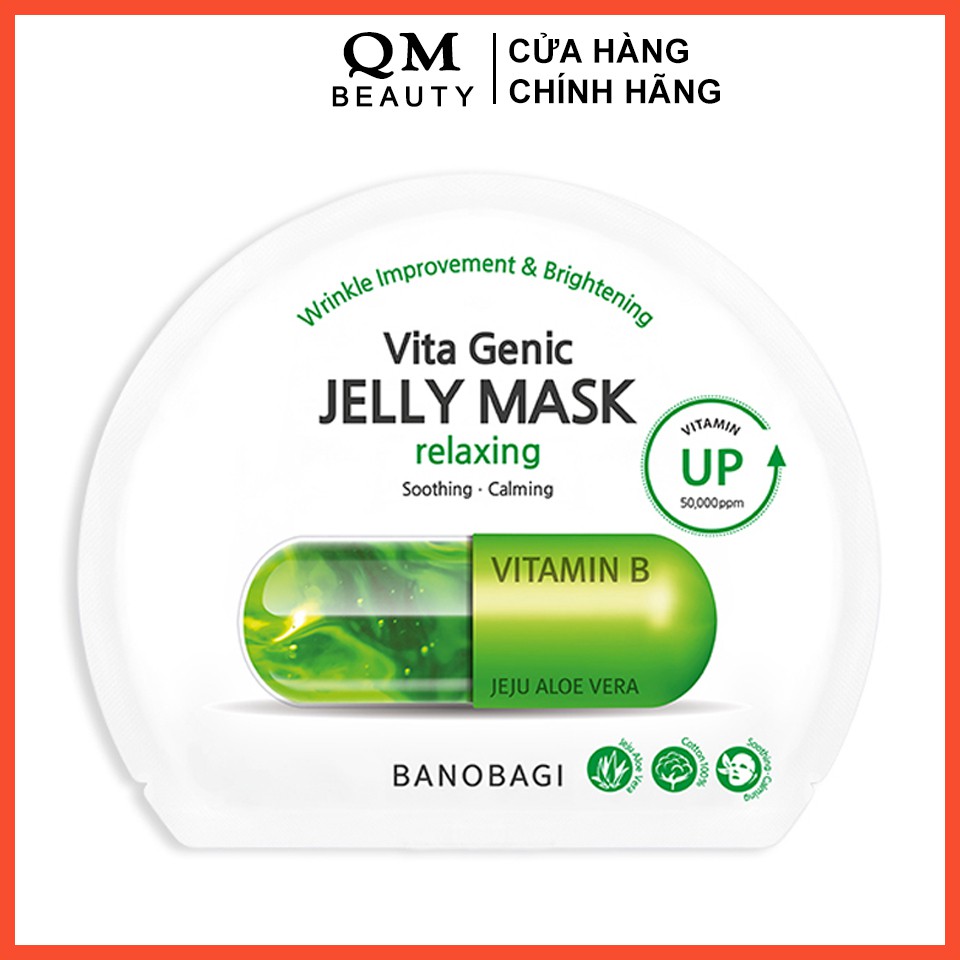 Mặt nạ Banobagi Vita Genic Relaxing Jelly Mask 30ml mặt nạ dưỡng da và phục hồi da