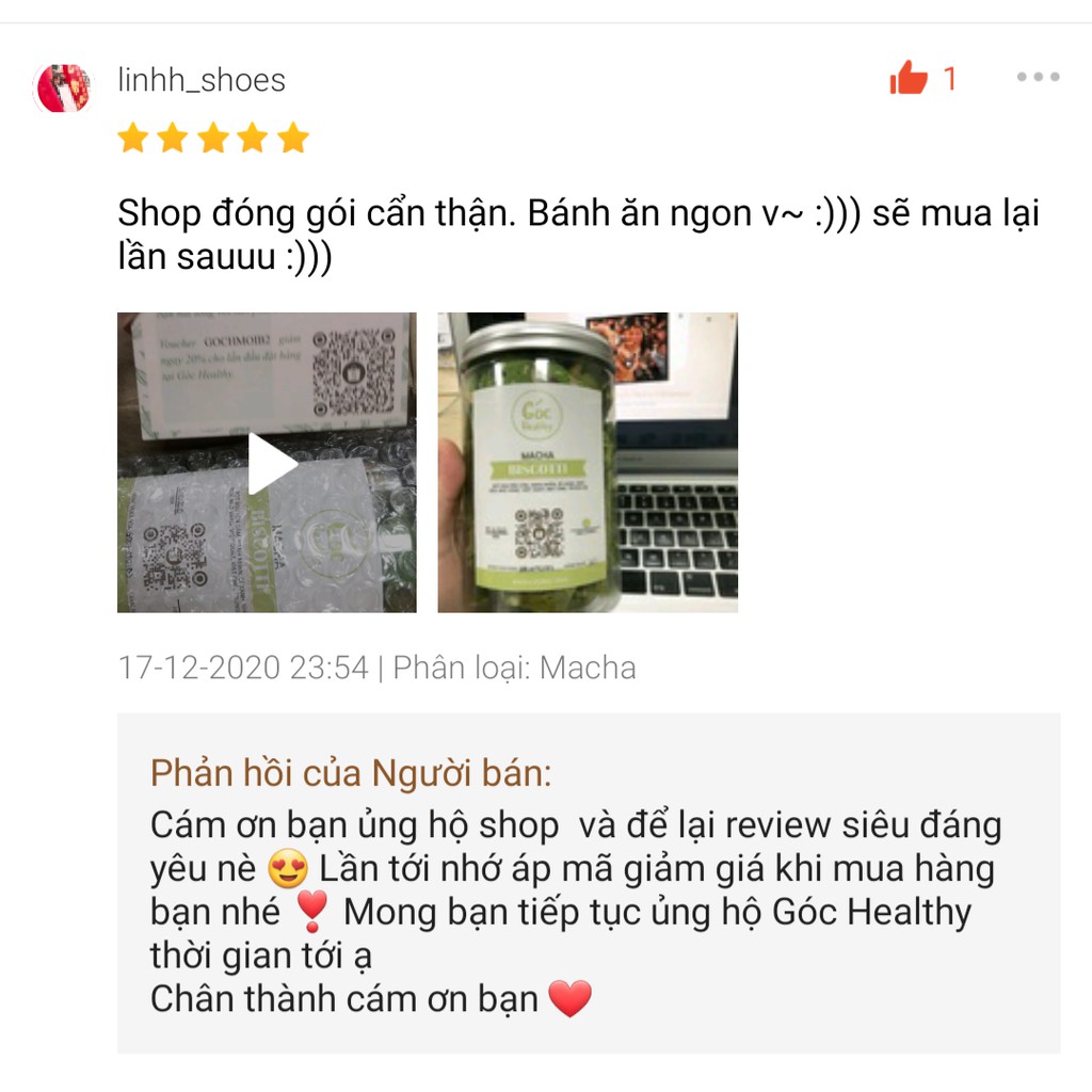 [Mã GROXUAN1 giảm 8% đơn 150K] Biscotti nguyên cám Góc Healthy nguyên liệu chọn lọc, bánh ăn kiêng nam nữ đều dùng được