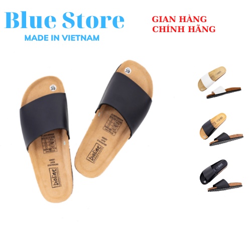 Dép lê quai ngang chống nước da PU, tiện dùng đi hàng ngày, dành cho nam nữ hãng Bioline - Blue Store mã P01