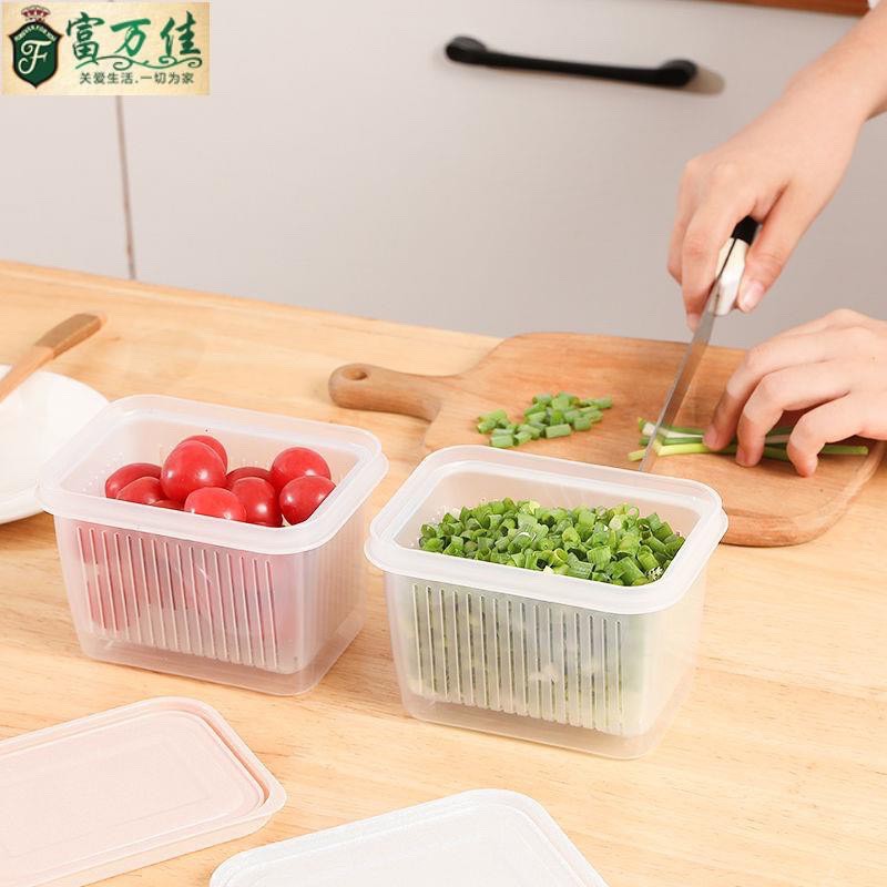 Hộp Đựng Thực Phẩm Tách Nước Để Trong Tủ Lạnh