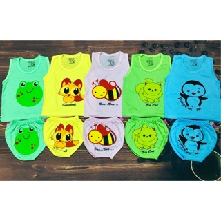 Combo 25.  bộ coc tay cotton cho bé