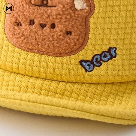 Mũ Lưỡi Trai Vải Nhung Dễ Thương Thời Trang 2022 Cho Bé 6-12 Tháng Tuổi