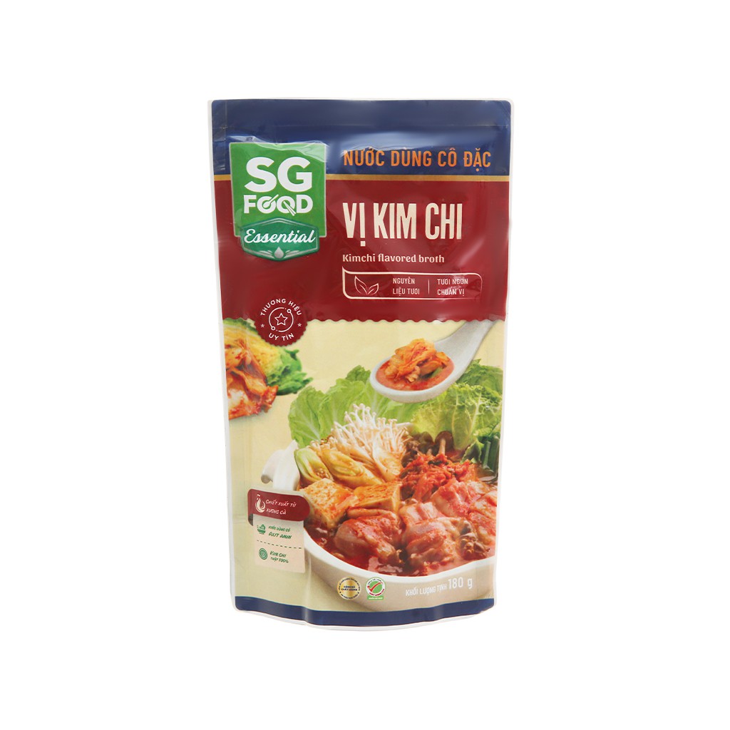 Nước dùng cô đặc vị kim chi SG Food gói 180g