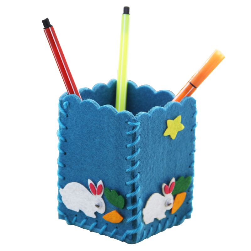Giá Đỡ Bút Bằng Vải Nỉ Không Dệt Làm Thủ Công Diy