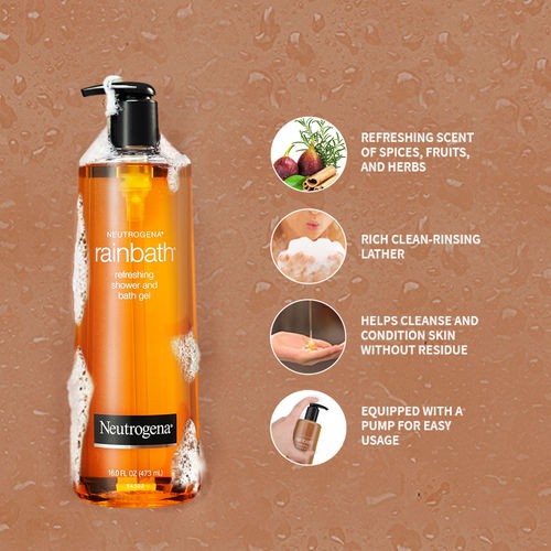 [Công Ty, Tem Phụ] Sữa Tắm Neutrogena Rainbath Refreshing 473ml-[COCOLUX]