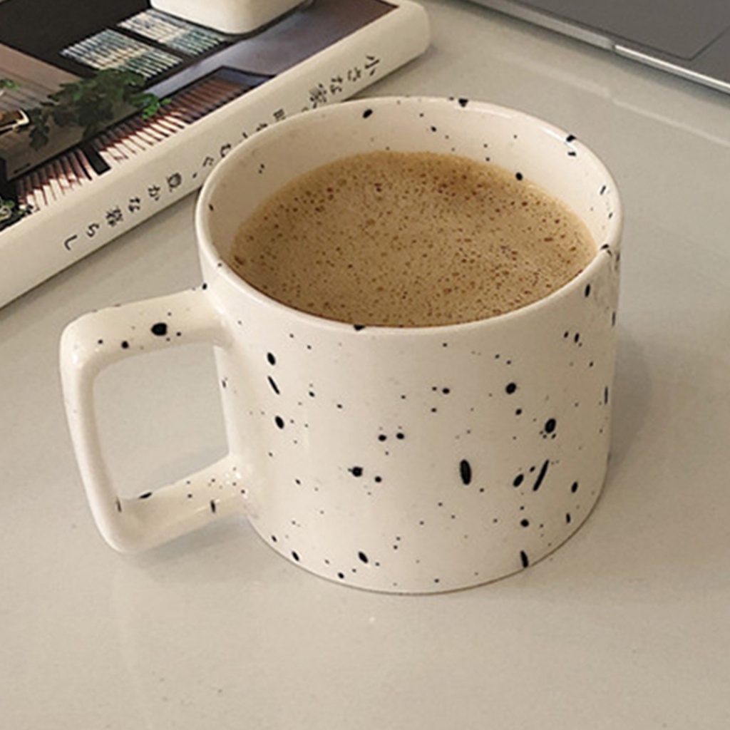 8oz Nordic Ceramic Mug with Handle for Latte Espresso Christmas Present