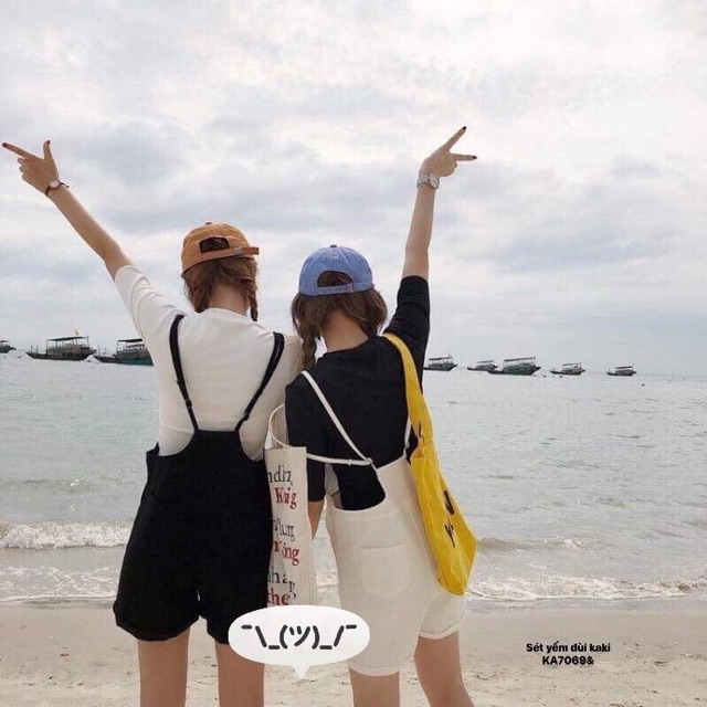 Sét yếm đùi kaki kèm áo ( KA) | BigBuy360 - bigbuy360.vn