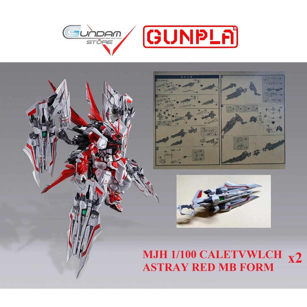 Phụ Kiện MJH Caletvwlch Mg Astray Red 1/100 MB Mô Hình Gundam Đồ Chơi Lắp Ráp Anime