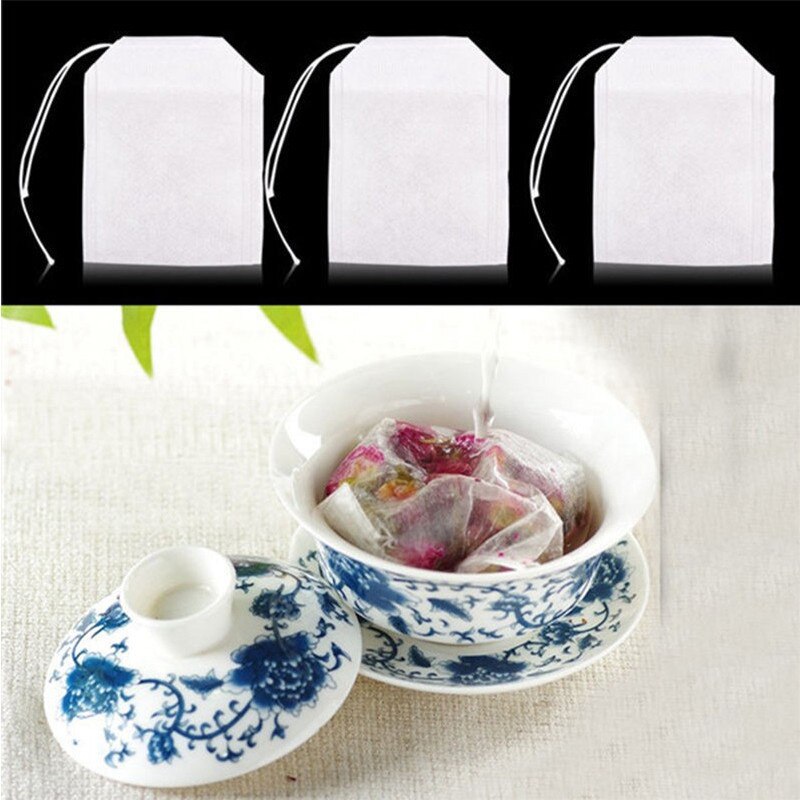 Set 50 túi lọc trà 5.5x7cm tiện lợi cho nhà bếp