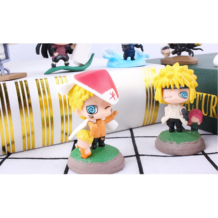 Mô Hình Nendoroid Naruto Chibi Bản Đặc Biệt Figure Anime Manga Decor Trang Trí Bàn Học Bàn Làm Việc MH40