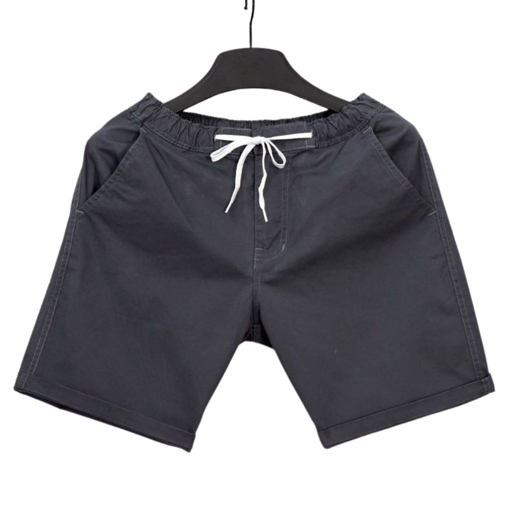 Quần Short Nam Kaki Thun Co Giãn Form Dáng Thể Thao, Quần Unisex Kaki Lửng bỏ sỉ
