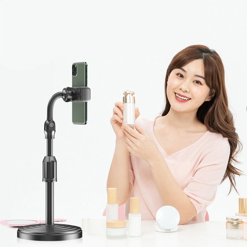 Giá Đỡ Điện Thoại Để Bàn Cho Bé Học Online, Live Tream, Kẹp Điện Thoại Đa Năng