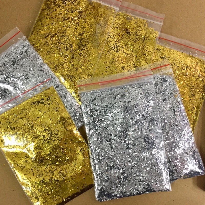 100G Bột Nhũ Kim Tuyến Trang Trí, Làm Đồ Hanmade - Hn4