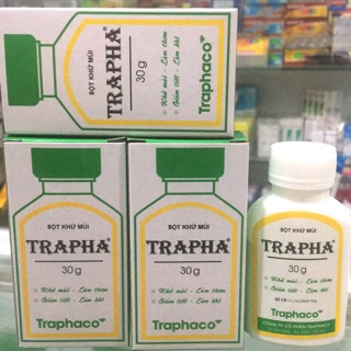 Bột khử mùi TRAPHA 30g