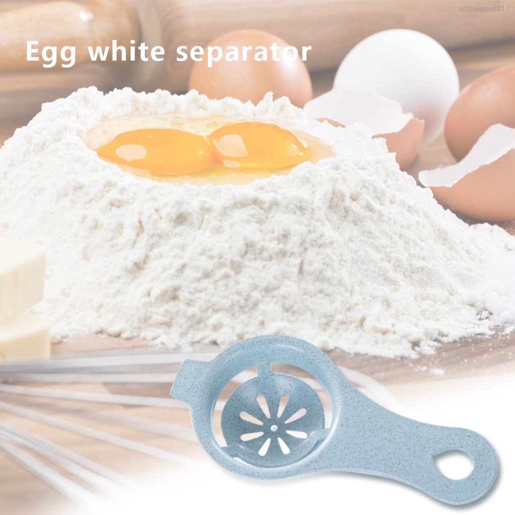 Dụng Cụ Tách Lòng Đỏ Trứng Gà Bằng Nhựa Lúa Mạch Tiện Dụng Cho Nhà Bếptool01