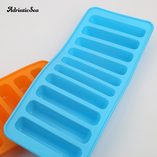 Khuôn silicone làm đá dạng thanh dài tiện dụng