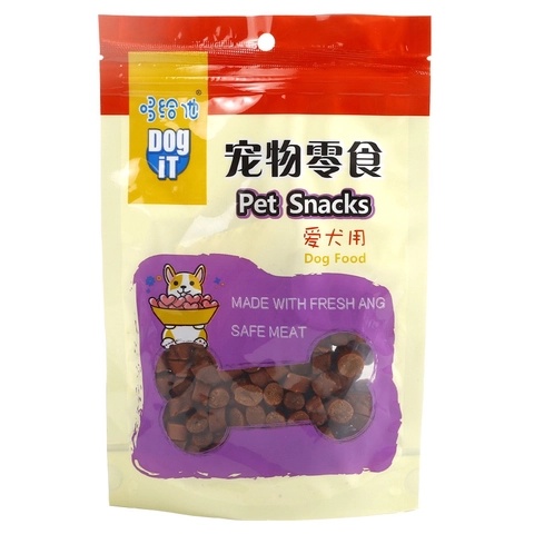 Bánh thưởng, đồ ăn vặt cho chó Pet Snack - Dog It Vị Bò Viên Mềm
