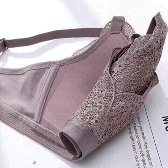 Áo lót nữ su đúc đệm mỏng phối ren hoa baby không gọng quyến rũ 8288 | BigBuy360 - bigbuy360.vn