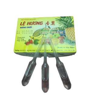 (HÔP 10 ỐNG) TINH DẦU CHUỐI LỆ HƯƠNG MAXIFOOD