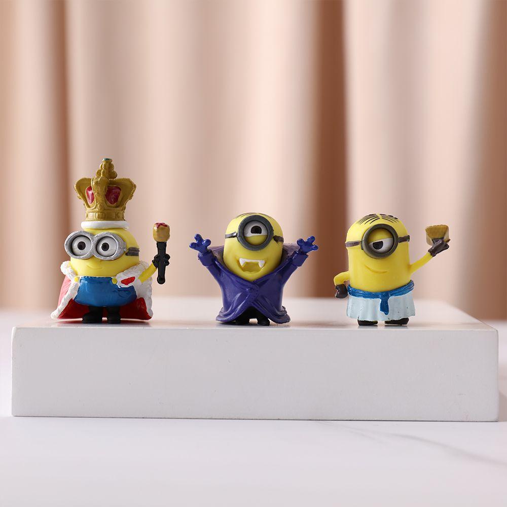 Set 10 Tượng Minion 3D Hoạt Hình Để Bàn Trang Trí