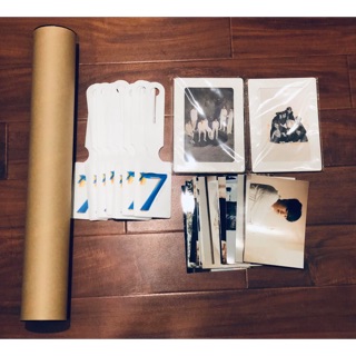 Quà preorder khung ảnh, thẻ tên, ảnh poster BTS MOTS 7 và Live photo triển lãm Oneul