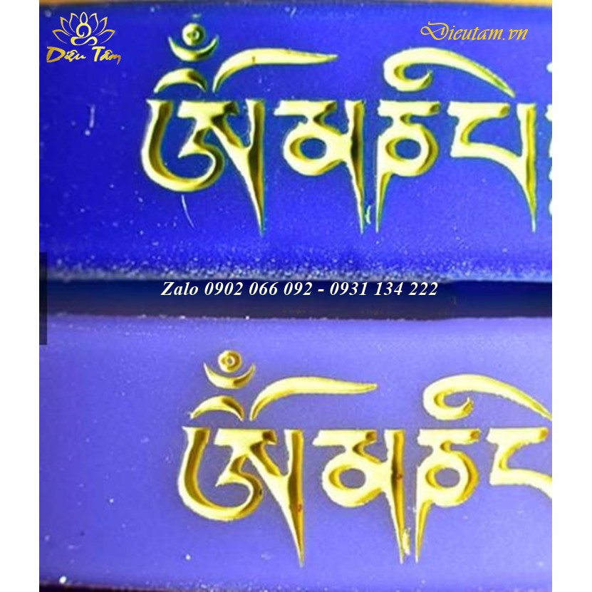 Vòng tay silicon mật tông giải thoát mật tông thông qua sự nhìn thấy - Liên Hoa Sinh - Bất Động Phật