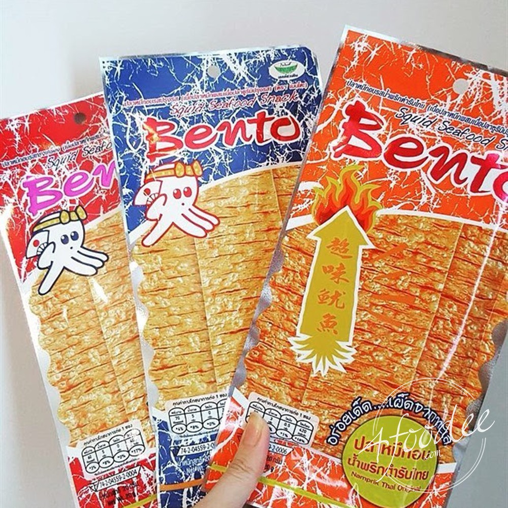 Mực bento Thái lan Gói Lớn 20g Date Mới