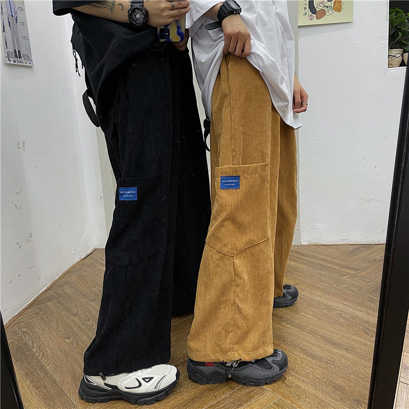 Quần Dài Ống Đứng Có Túi Lớn Thời Trang Mùa Xuân Hàn Quốc Cho Nam 22760 | BigBuy360 - bigbuy360.vn