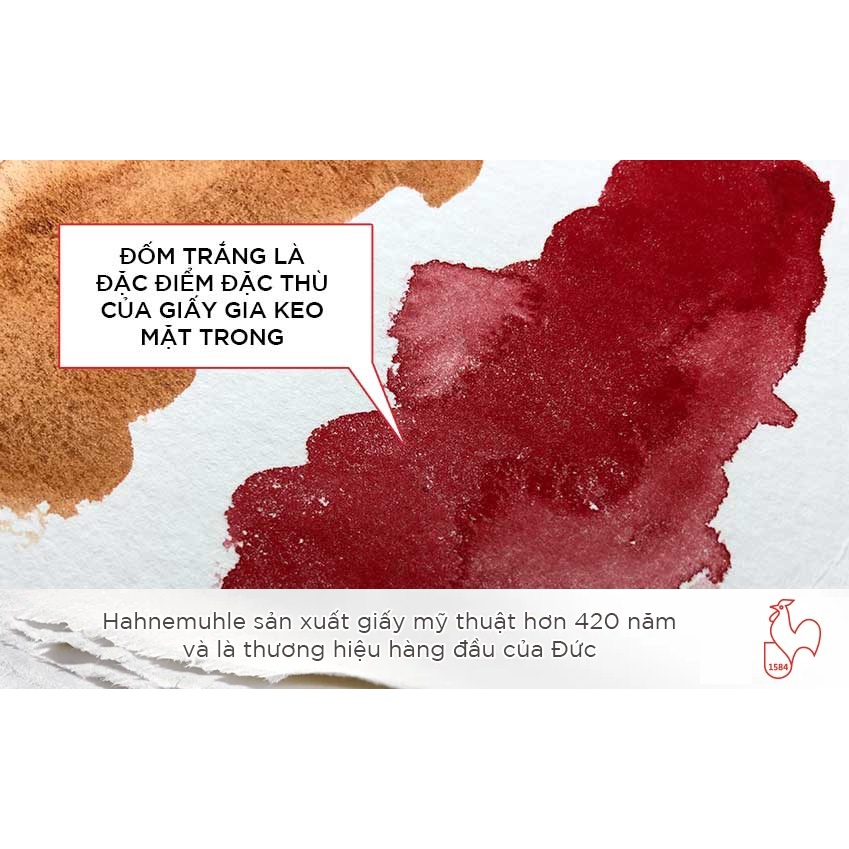- Giấy vẽ màu nước HAHNEMUHLE BRITANNIA 300gsm