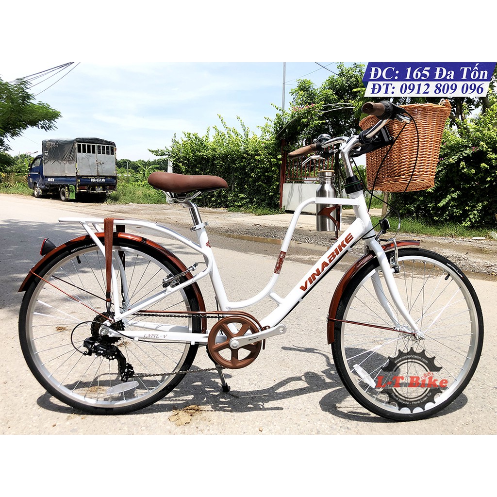 Xe Đạp VINABIKE LATTE-V Vành 24" và 26"